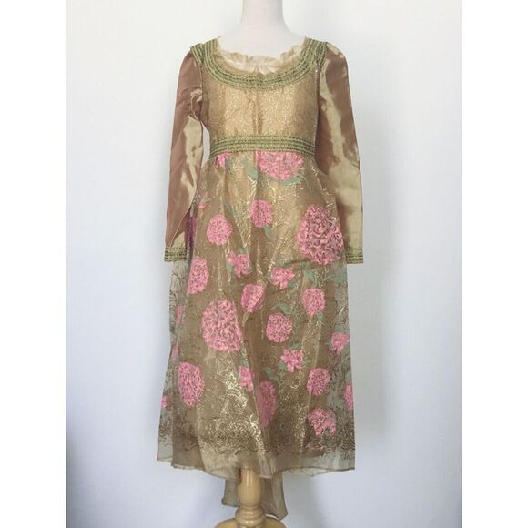 NEW Disney Girls 7/8 Maleficent Aurora Costume - Picture 2 of 5